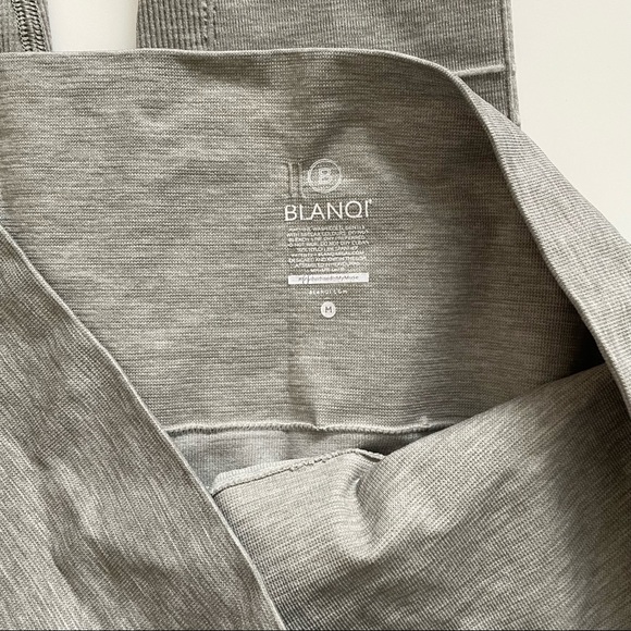 Blanqi SportSupport Hipster Cuffed Legging in Dove Grey Size Medium - Picture 6 of 7